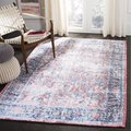 Safavieh 5 x 8 ft. Saffron Rectangle Power Loomed Area RugRust & Blue SFN557P-5